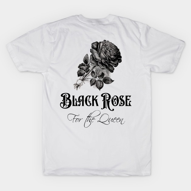 Black Rose Flower for the Queen